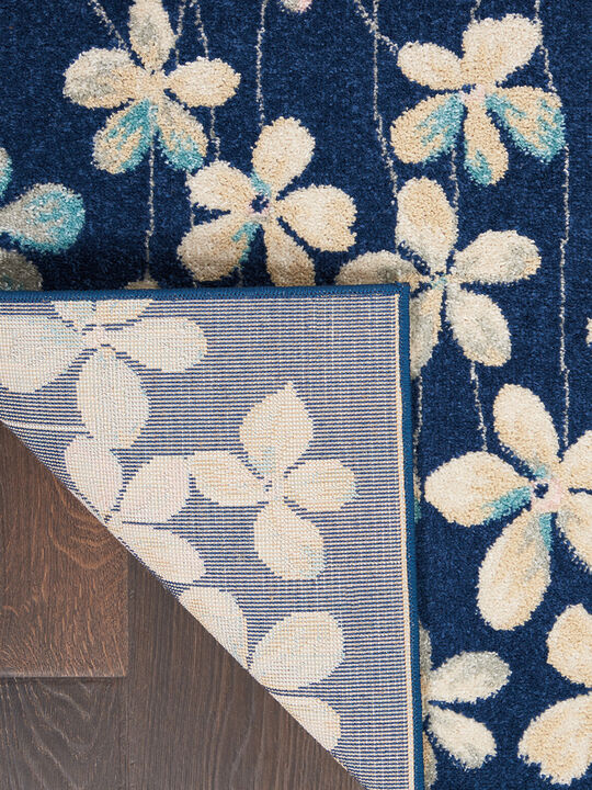 Tranquil TRA04 Navy 6' x 9' Rug
