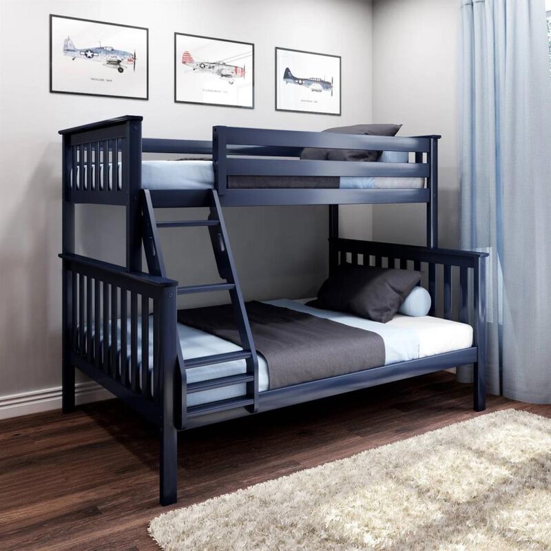 Hivvago Twin over Full size Solid Wood Bunk Bed