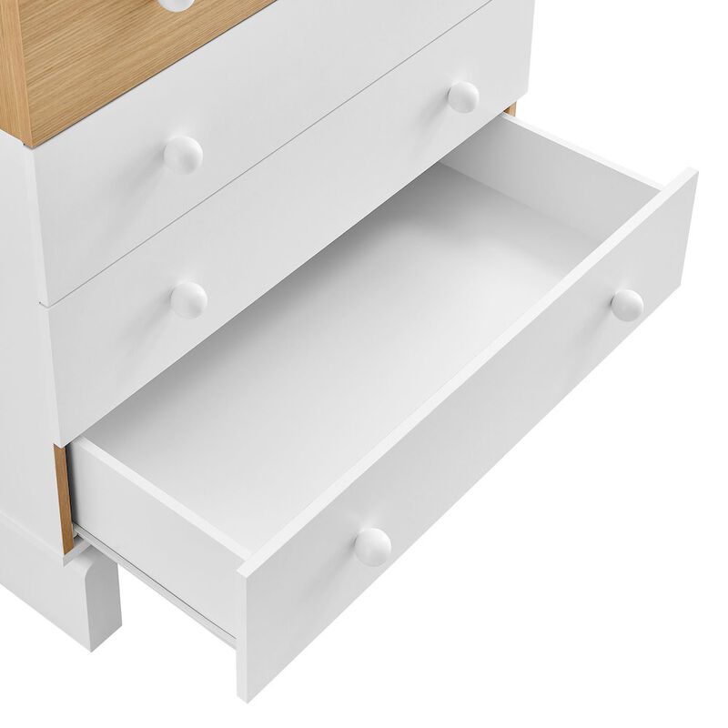 Nolia 6-Drawer Color Block Dresser Chest image number 6
