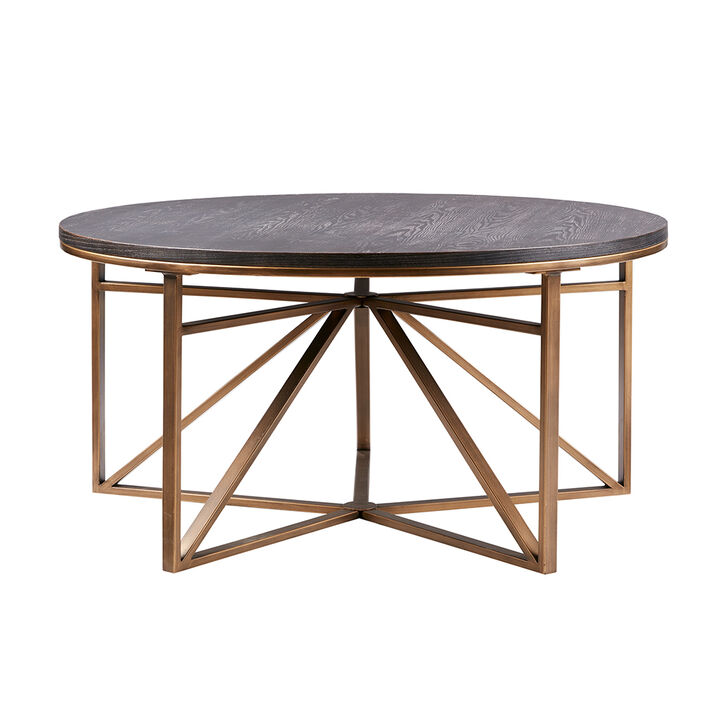 Gracie Mills Lexie Modern Elegance Rectangular Coffee Table