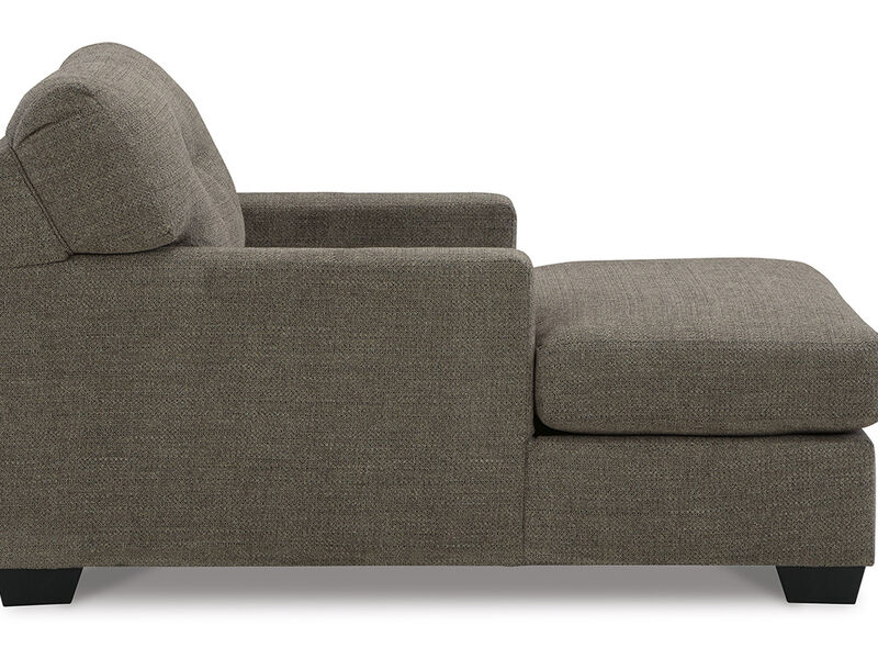 Mahoney Chocolate Chaise