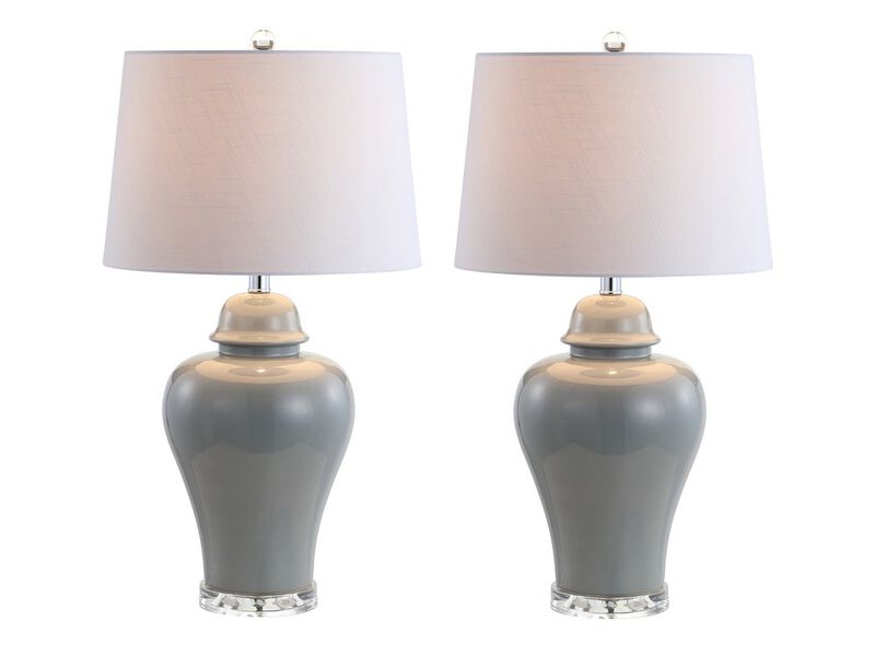 Winnie Ceramic Urn LED Table Lamp (Set of 2) image number 1