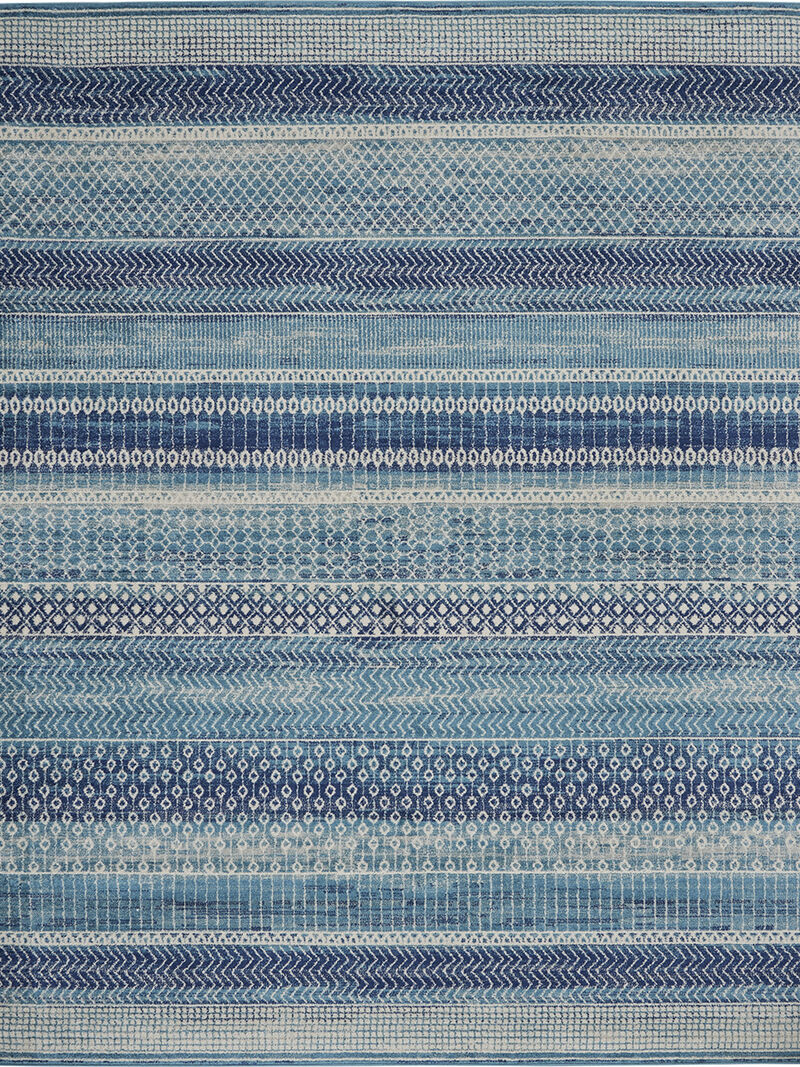 Passion PSN26 Navy/Blue 6'7" x 9'6" Rug