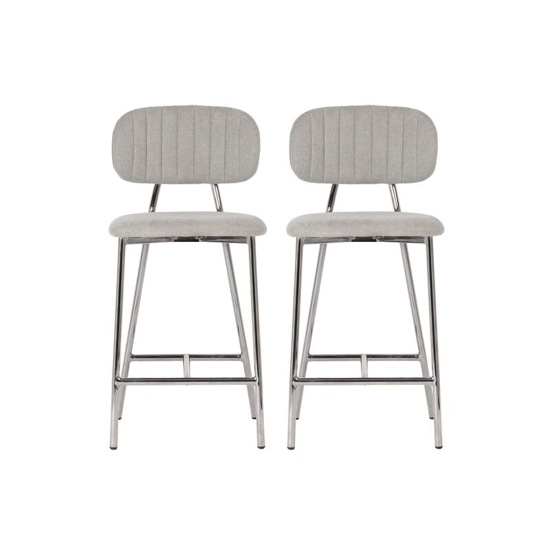 Ariana Grey Counter Stool (Set of 2)