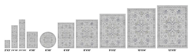 Pasargad Home Turkish Fantasia Ivory Area Rug image number 6