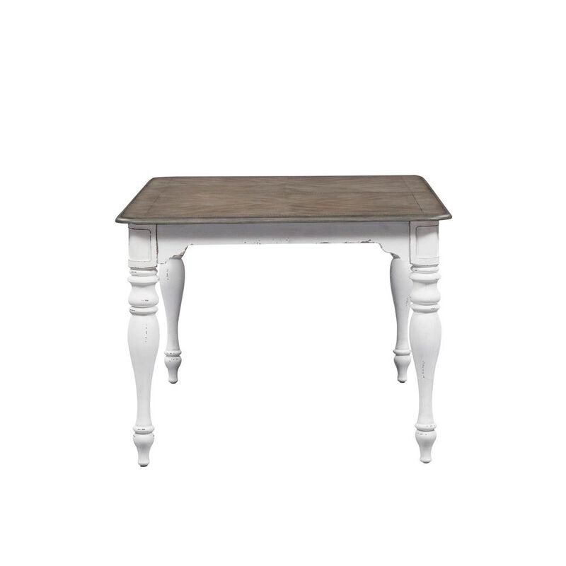 Liberty Furniture Magnolia Manor Leg Table in Antique White image number 2