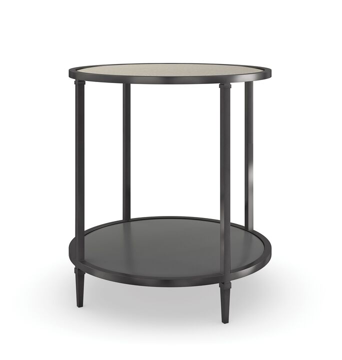 Smoulder Round End Table