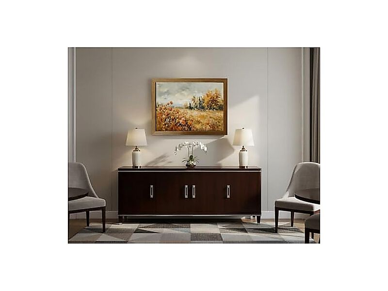 Framed Vintage Fall Landscape Wall Art 12 X 16 Inch Rustic Autumn Countryside image number 3