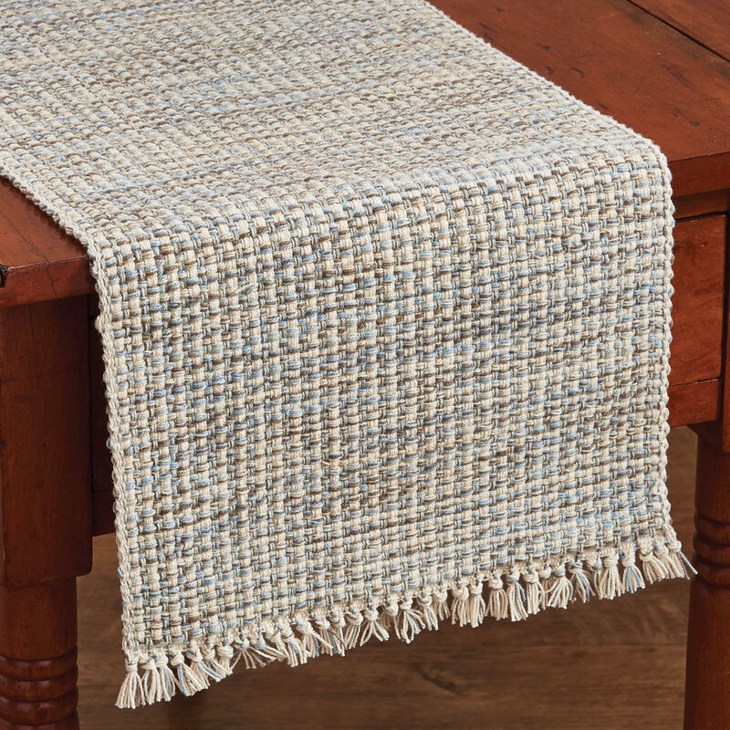 Park Designs Beige Sandy Shores Table Runner 36"L image number 1