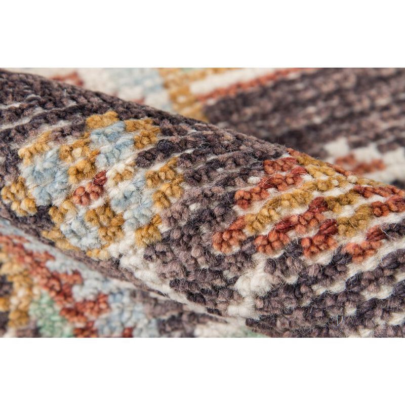 Momeni Traditional Rectangle Area Rug, Brown, 5' X 8'