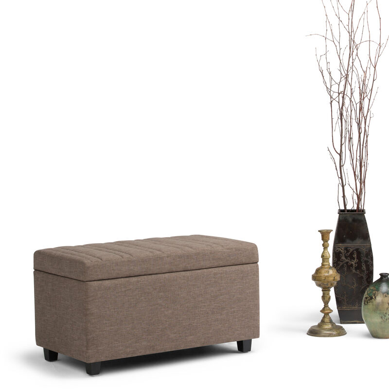 Darcy Storage Ottoman Bench image number 3