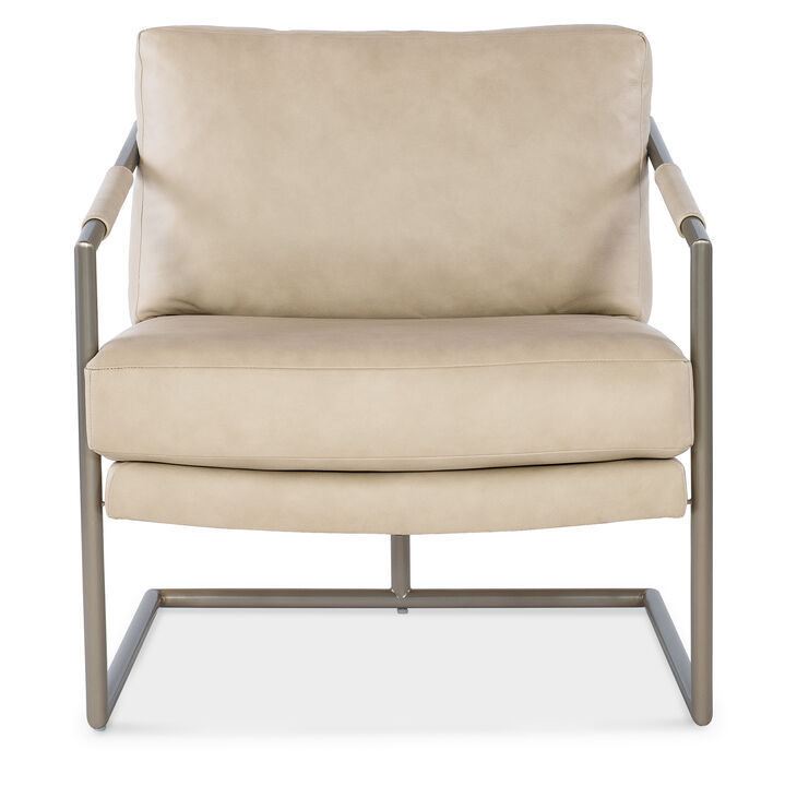 Moody Metal Chair in Beige