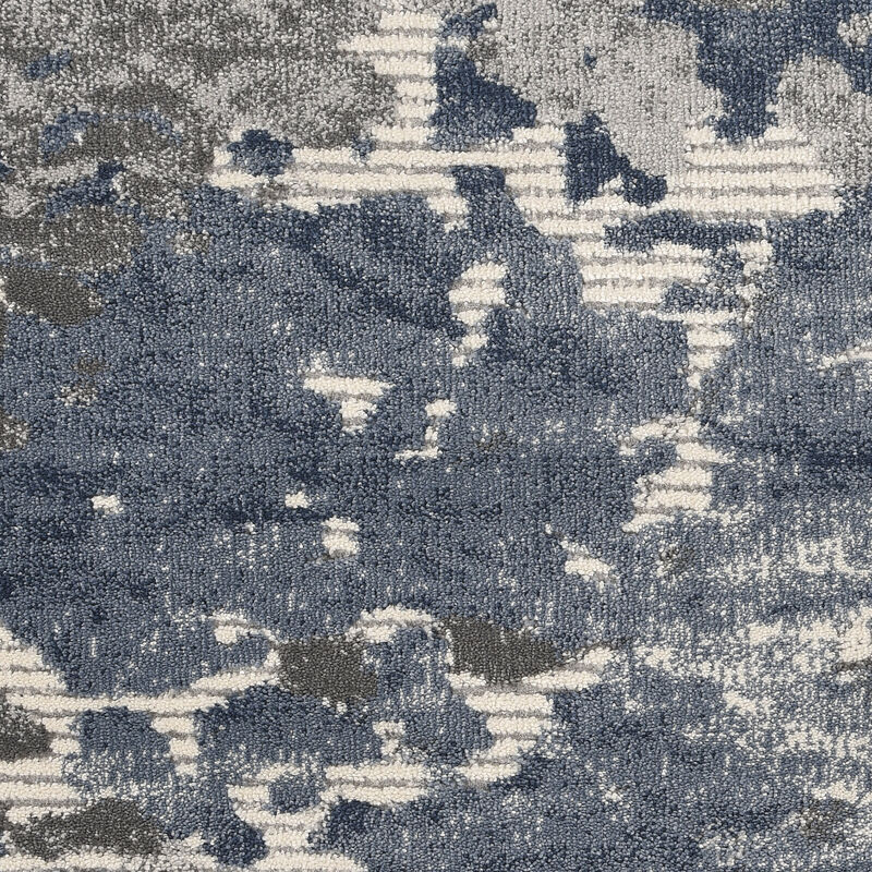 Rustic Textures RUS08 Gray/Blue 7'10" x 10'6" Rug image number 3