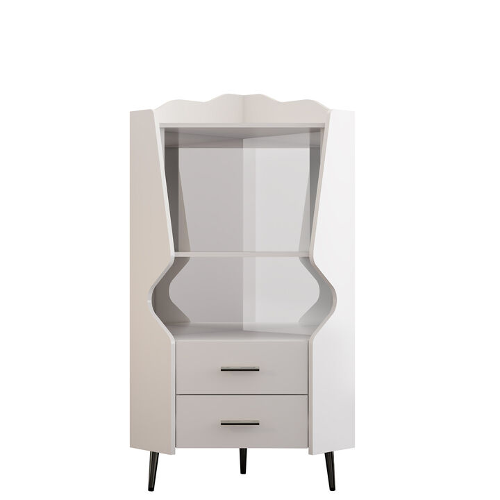 Totfol Corner Display Cabinet