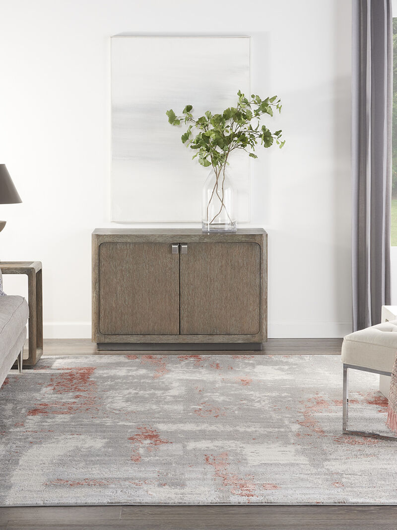 Elation ETN06 Gray/Brick 9' x 12' Rug