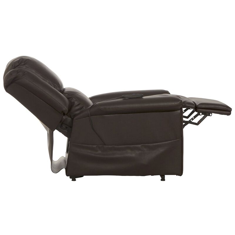Catnapper Elsie Power Lift Lay-Flat Recliner with Disinfectable PU Fabric