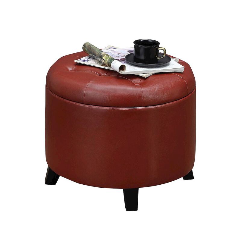 Convience Concept, Inc. Designs4Comfort Round Storage Ottoman