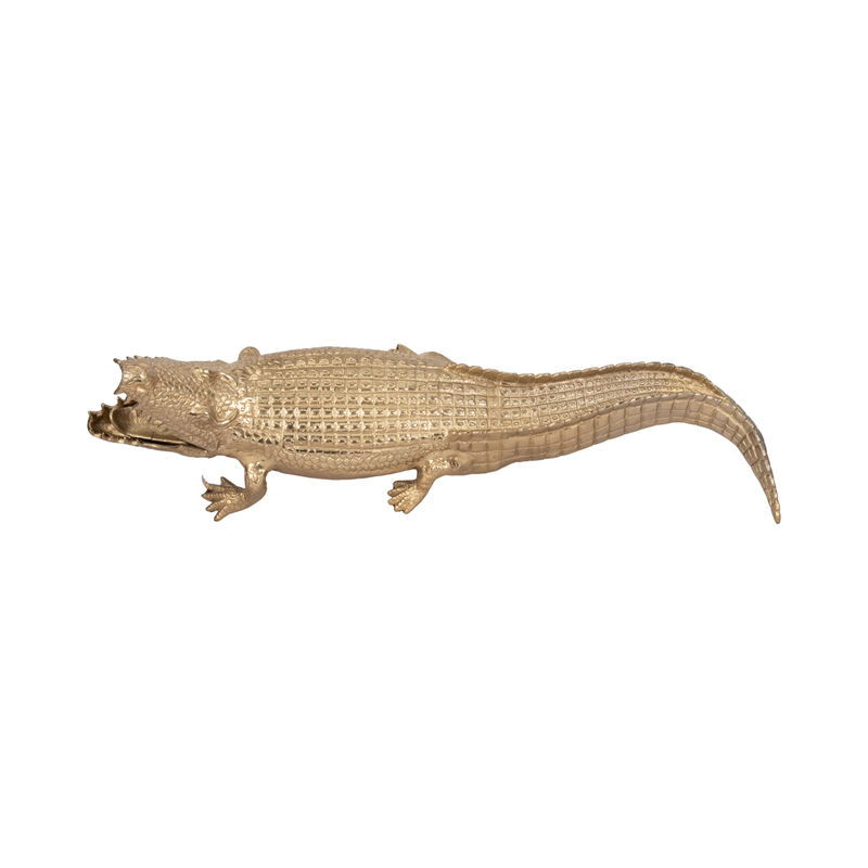 Metal Alligator Tabletop Decor image number 5
