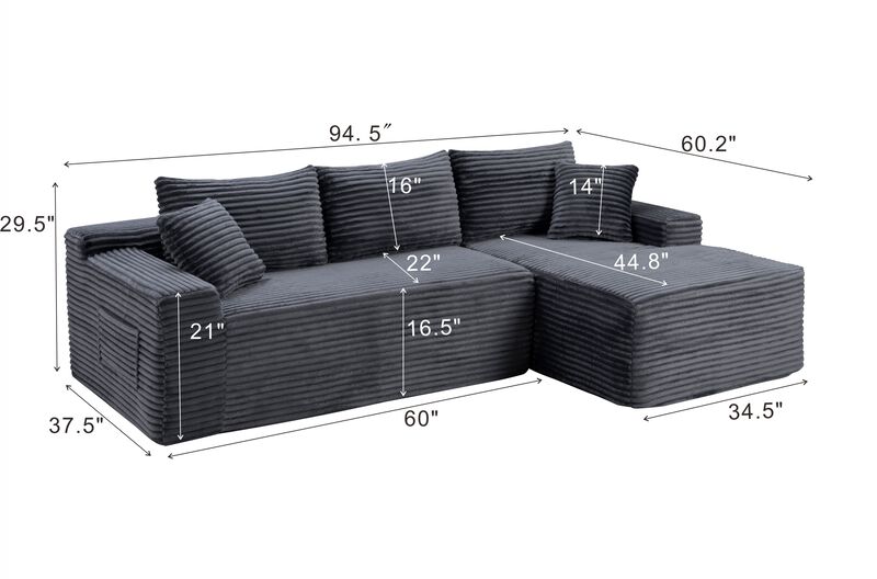 Kapcod Cloud Modular Sectional image number 2