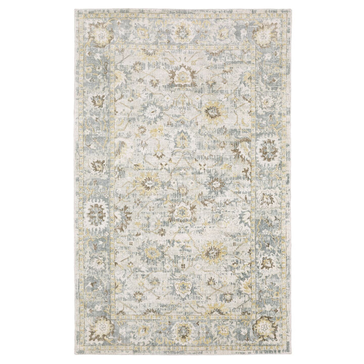 HomeRoots Oriental Hand Tufted Area Rug