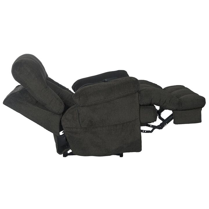 Catnapper Sterling Power Lay Flat Recliner with Power Adjustable Headrest and Lumbar