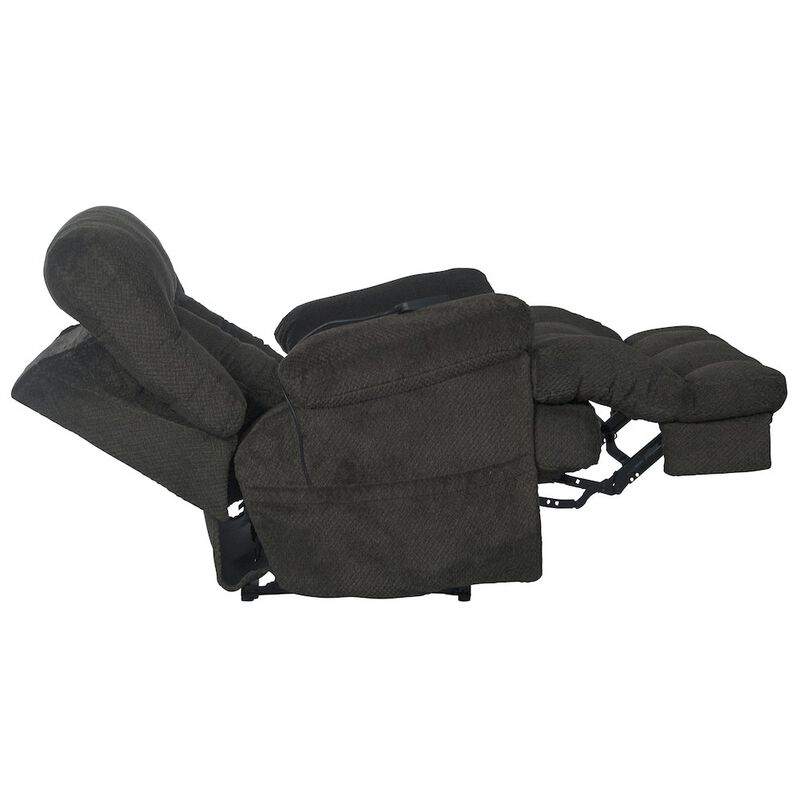 Catnapper Sterling Power Lay Flat Recliner with Power Adjustable Headrest and Lumbar