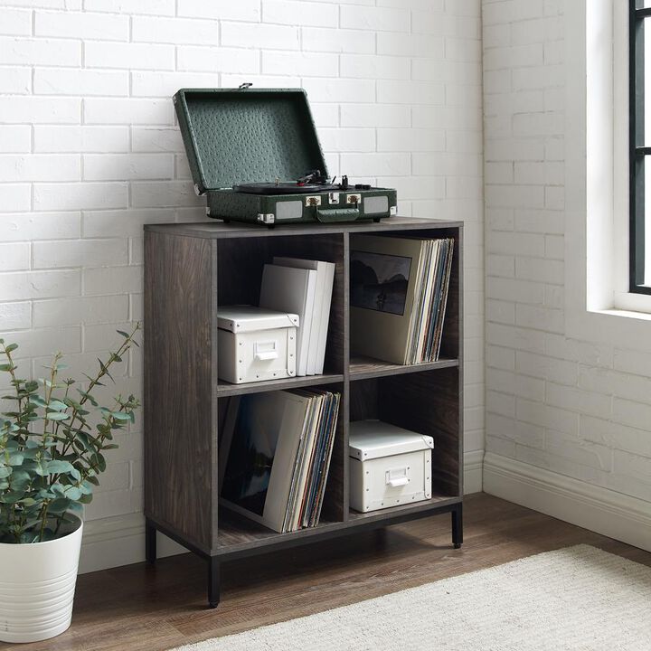 Jacobsen Record Storage Cube Bookcase