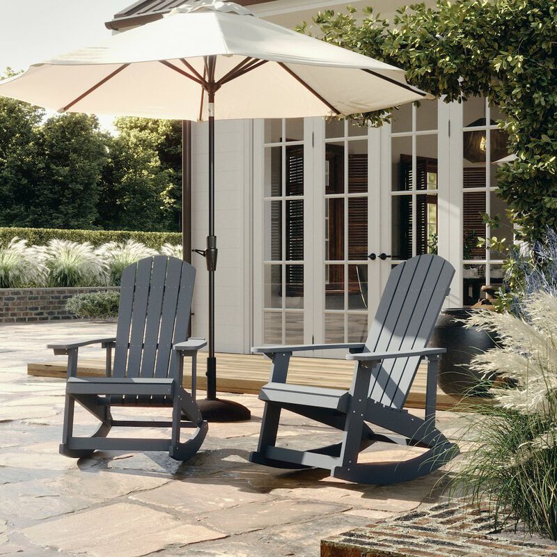 2-Piece Adirondack Rocking Chair image number 5
