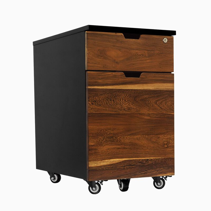 Desky Wooden Minimal Filing Cabinet image number 0