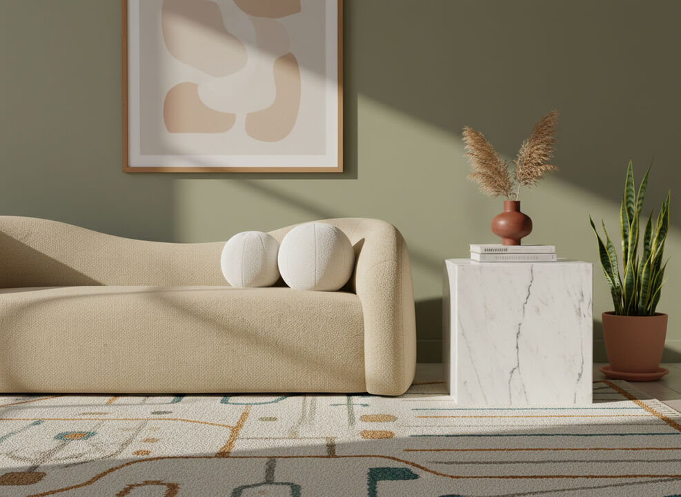 Meridian Furniture Bolzano White End Table