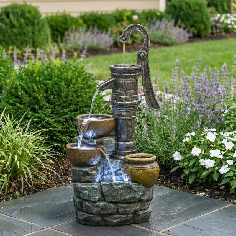 Large Outdoor Fountains for Patio Yards Outdoor Gardens image number 1