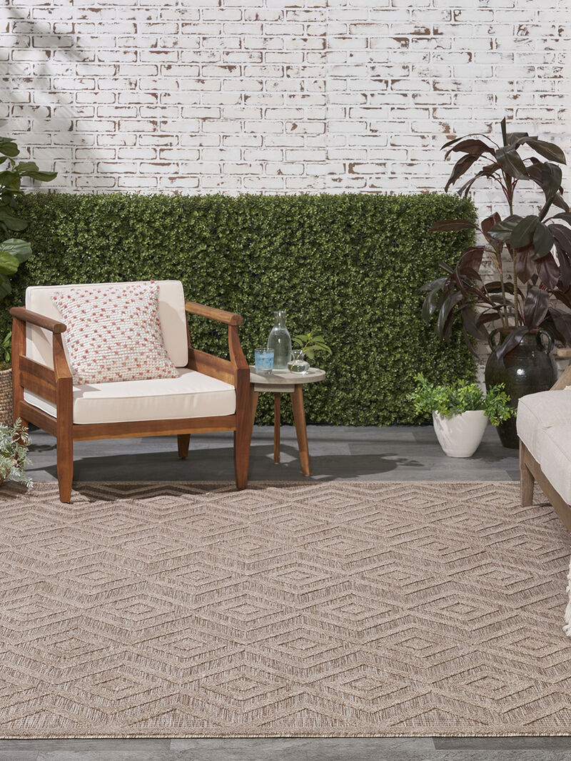 Versatile NRV01 Natural/Beige 9' x 12' Rug