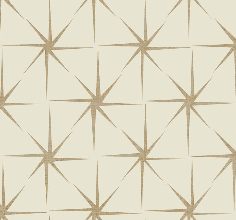Evening Star Cream Wallpaper