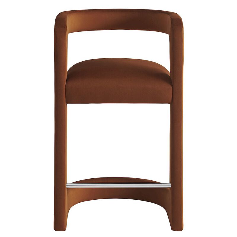 Winslow Performance Velvet Counter Stool image number 5