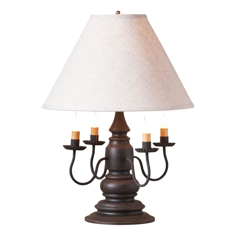 Harrison Lamp In Americana Black With Shade image number 0