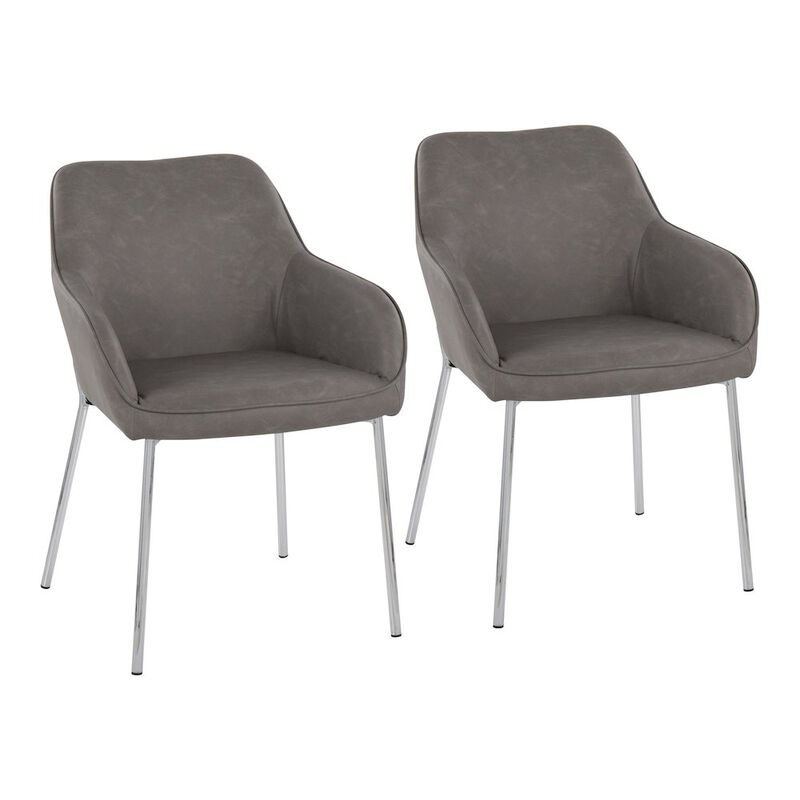 LumiSource Daniella Dining Chair - Set of 2