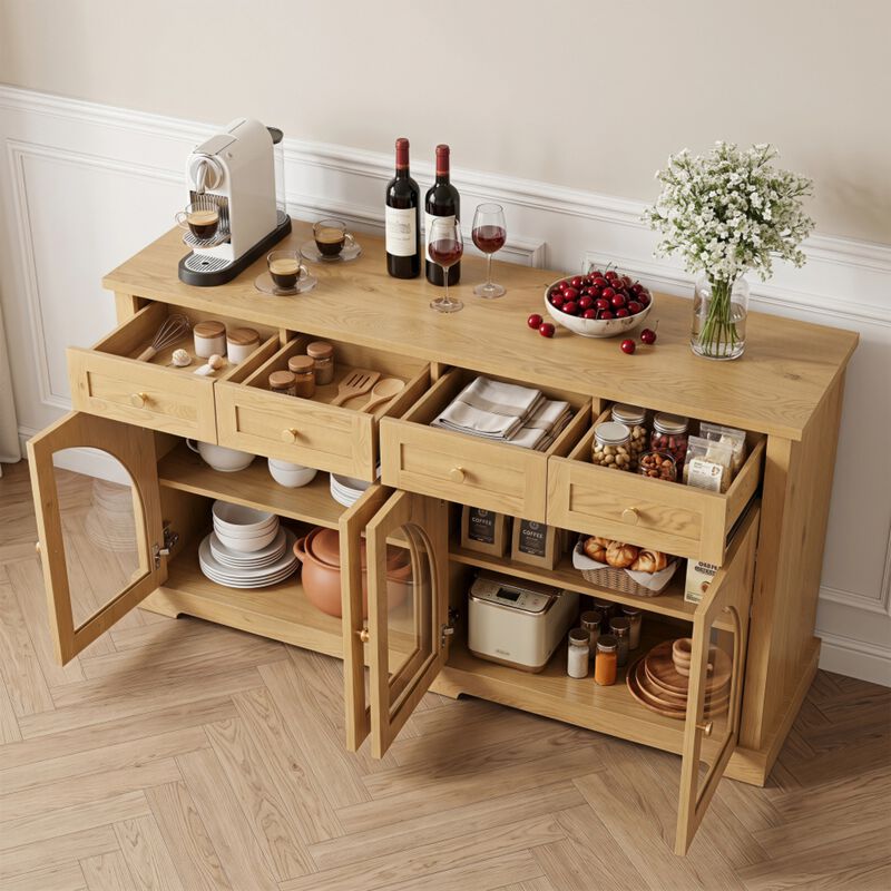 Zigda Modern Sideboard Cabinet image number 2