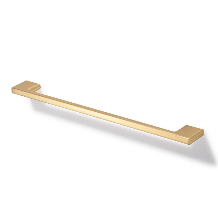 TUNNY 5 Pack Classic Cabinet Handles-7.5""/192mm Screw Spacing Brushed Gold Furniture Hardware Handles for Kitchen Cabinets Bedr