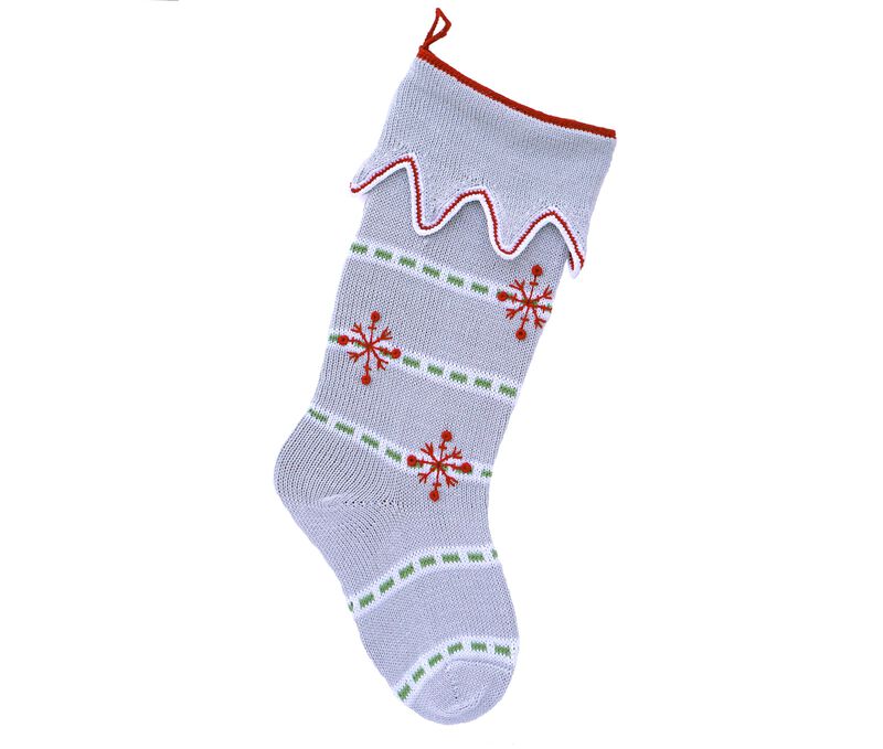 Snowflake Stocking image number 0