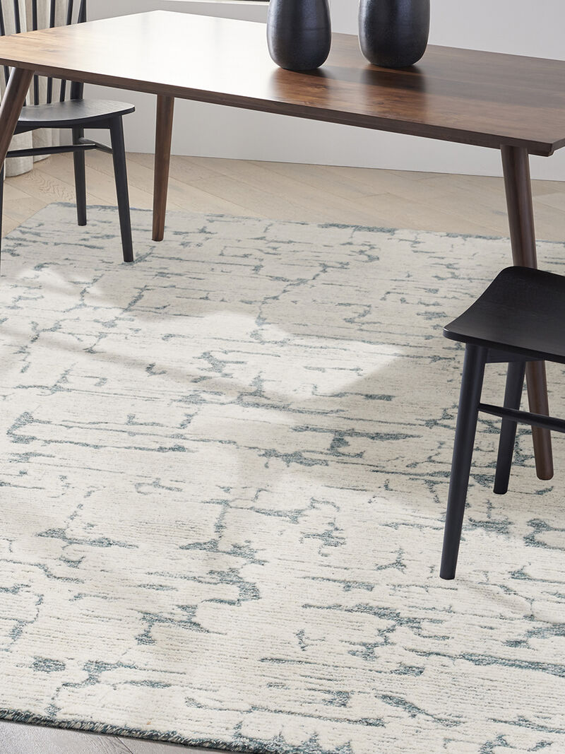 CK009 Sculptural SCL01 Teal 8'6" x 11'6" Rug