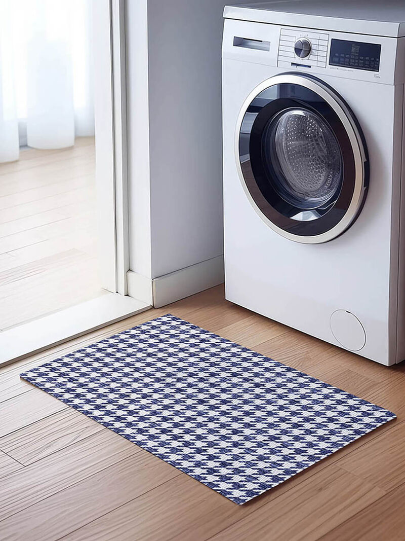 Hinton HN1 Navy 20" x 30" Rug