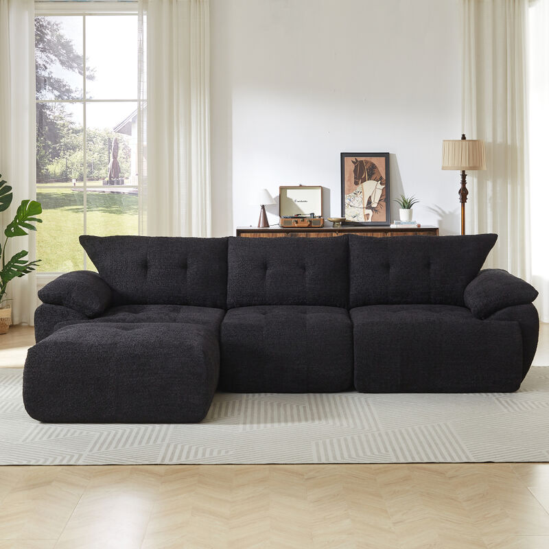 Papkog Chenille Modular Sectional Sofa image number 2