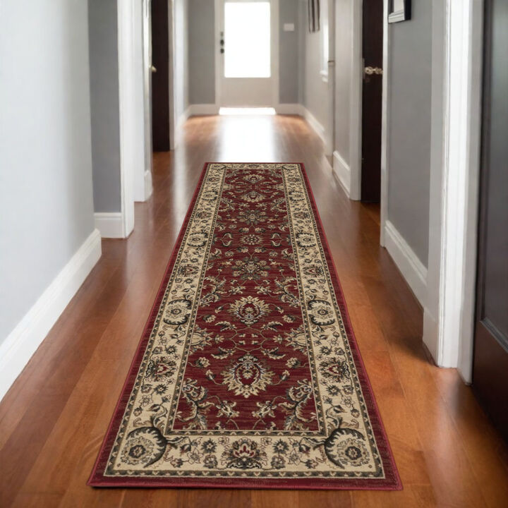 HomeRoots Oriental Runner Rug