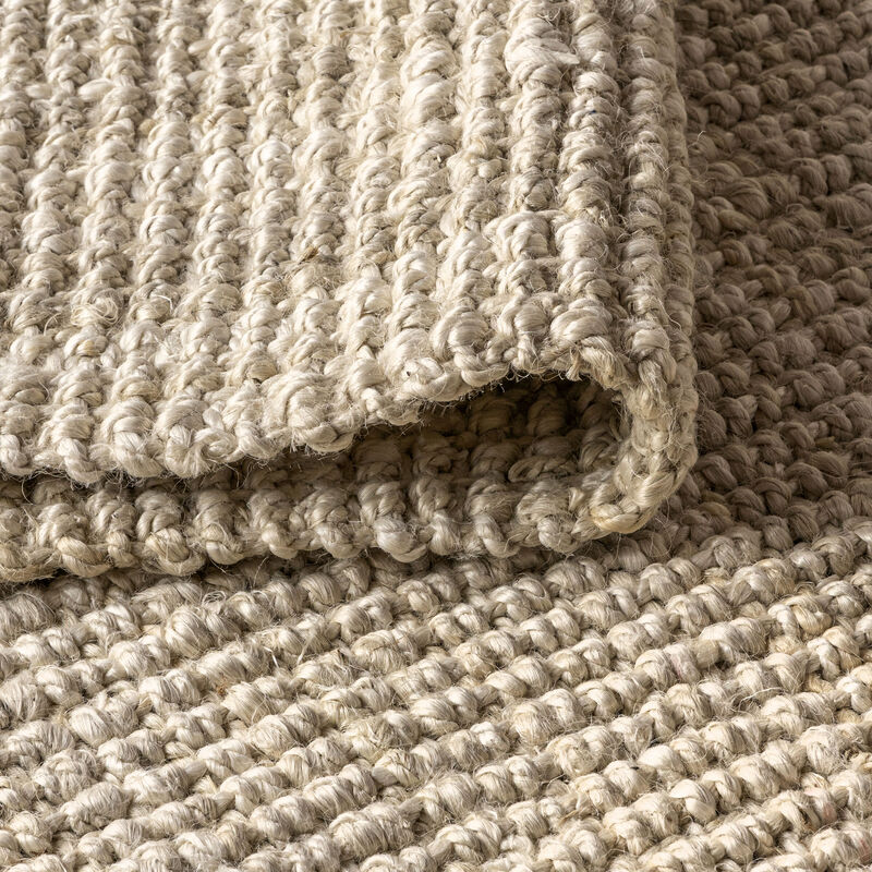 Hiro Hand Woven Chunky Jute Area Rug