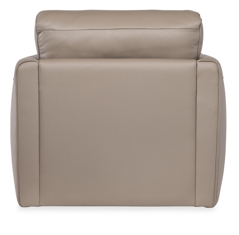 Meridian leather Swivel Chair