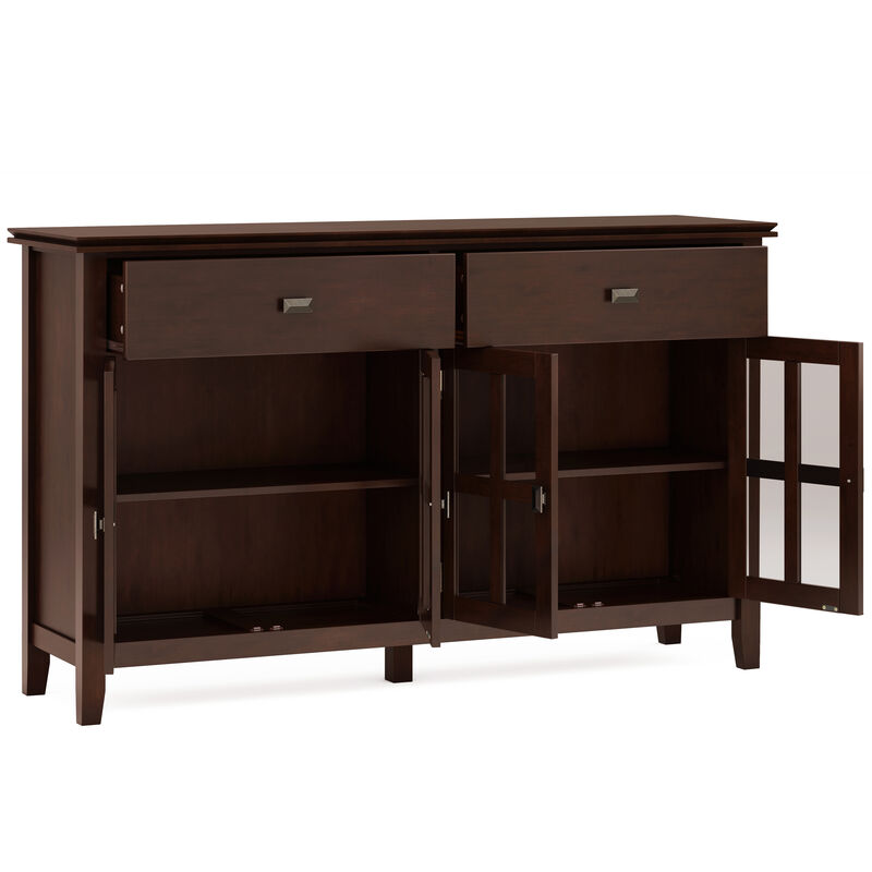 Maksin Solid Wood Sideboard Buffet Cabinet image number 3