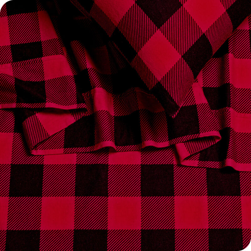 Soft & Cozy 100% Cotton Flannel Printed Pattern Sheet Set image number 4