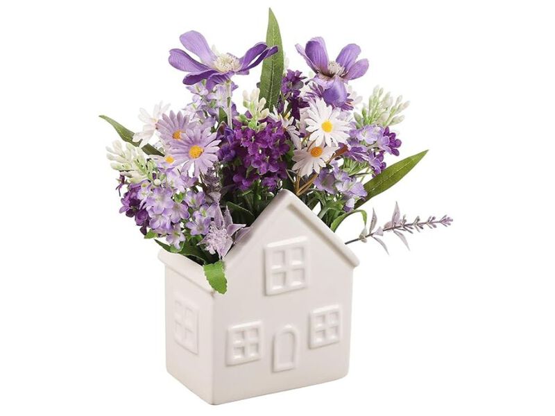 Lavender Artificial Flowers Wedding Centerpiece Decor Small image number 0