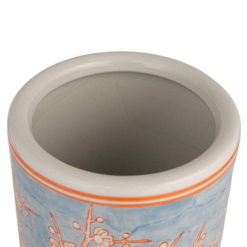Ceramic Umbrella Stand, Blue image number 4