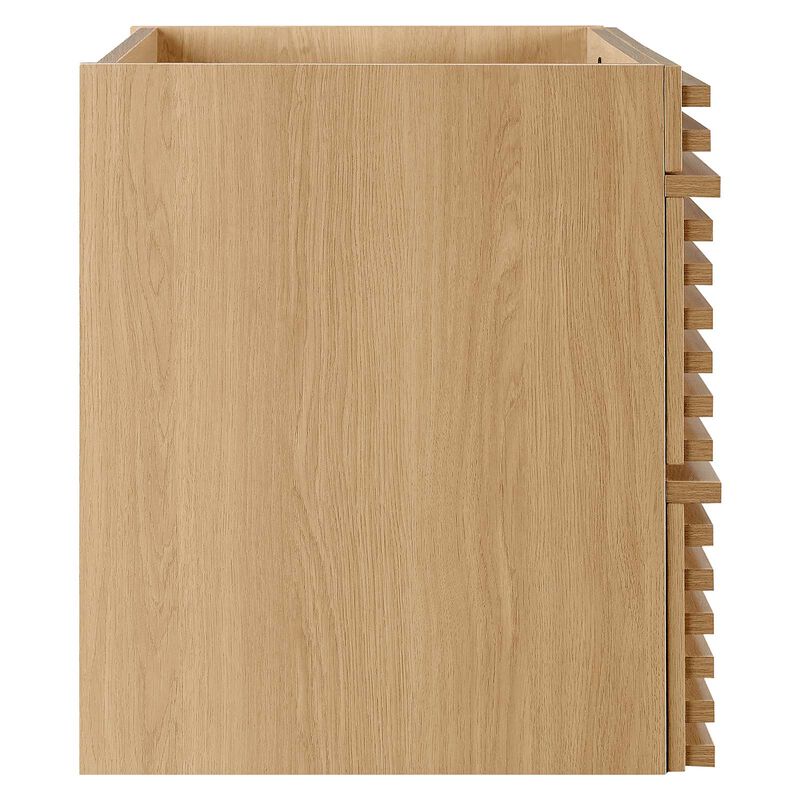 Render 30" Wall-Mount Bathroom Vanity Cabinet (Sink Basin Not Included) image number 1